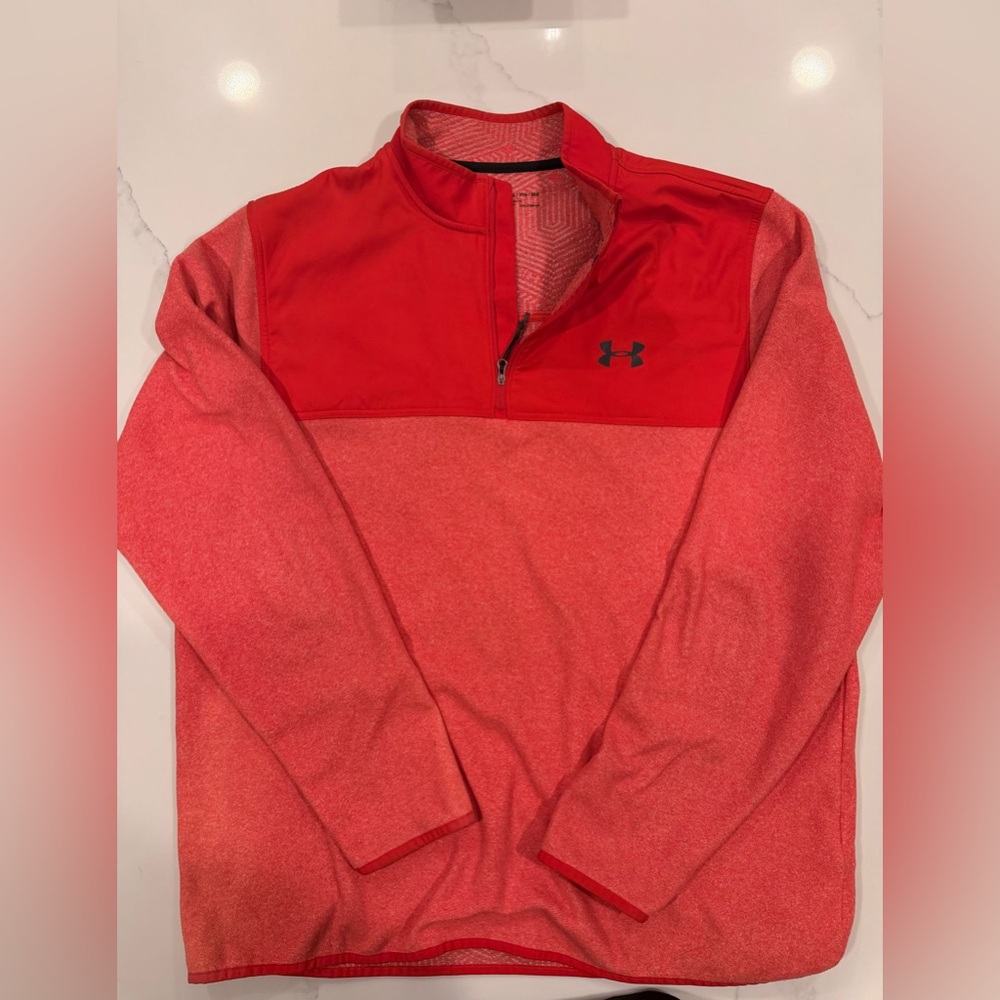 Under Armour Men's Two-Tone Red Performance Jacket
